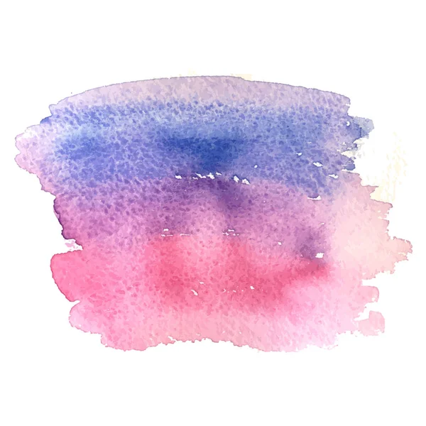 Abstrakter Hintergrund Aquarellpinsel Farbe Textur Sanften Rosa Und Blauen Farben — Stockvektor