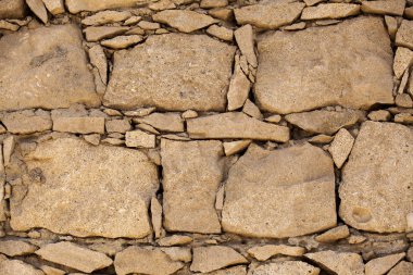 Bir tuğla duvar yapısını deseni. Eski duvar Avrupa evi.