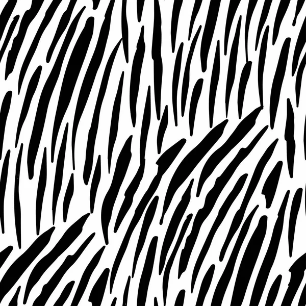 Illustration vectorielle du motif zèbre sans couture — Image vectorielle