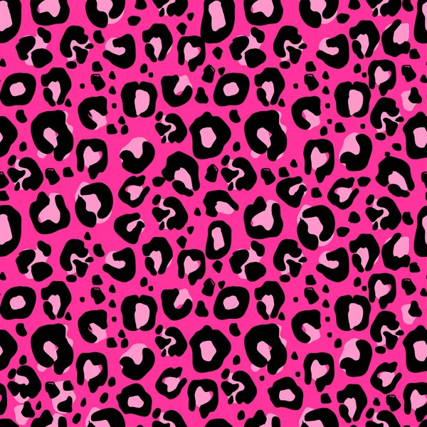 Leopard pattern design, vector illustration backgroundLeopard pattern design, vector illustration background for wallpapers, textile, print and web. — Stock Vector