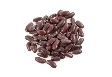 Koyu kırmızı kindey Fasulye yığını vardır mineral ve lif mükemmel bir kaynak