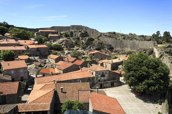 Vista Sortelha Pueblo Histórico Más Antiguo Mejor Conservado Portugal — Foto de Stock