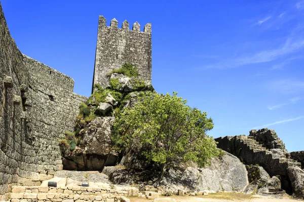 Középkori Várra Nyújt Építtette Század Elején Portugál Király Sancho Sortelhát — Stock Fotó