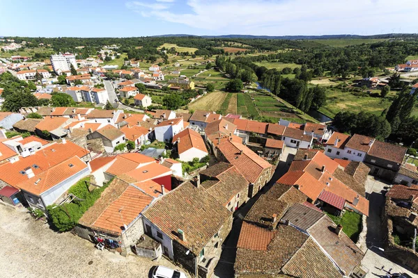 Byn Från Det Medeltida Slottet Sabugal Portugal — Stockfoto