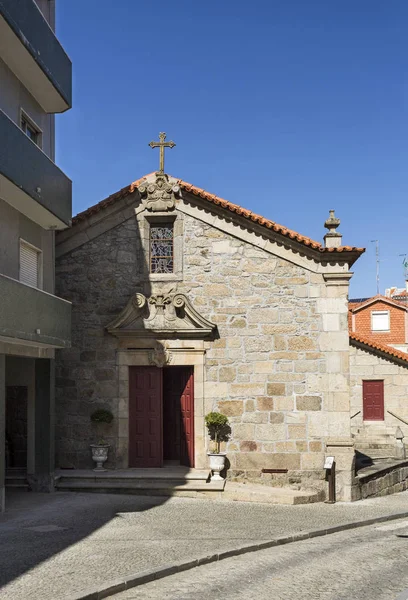 ジョン教会 Sabugal ポルトガルの 世紀に建てられたバロック様式の教会のファサード — ストック写真