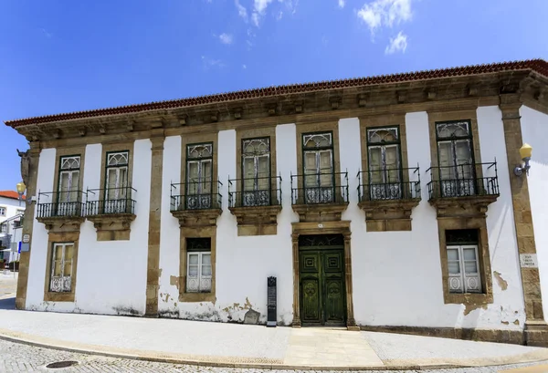 Facade Great House Manor Built 17Th Century Baroque Architecture Bay — Stock Photo, Image