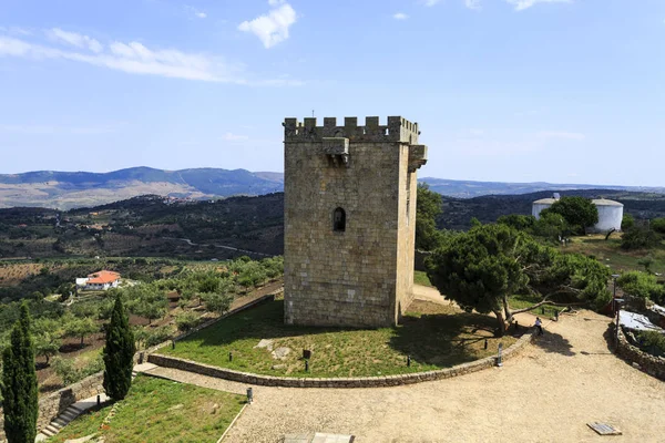 Vista Torre Norte Torre Menagem Construída Século Xiii Arquitectura Militar — Fotografia de Stock