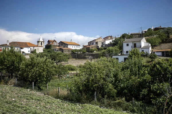 Weergave Van Het Historische Dorp Castelo Melhor Noordelijke Binnenland Van — Stockfoto