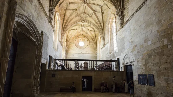 Ana Nefin Mesih Manastır Kilisenin Üst Koro Görünümünü Üzerinde Haziran — Stok fotoğraf