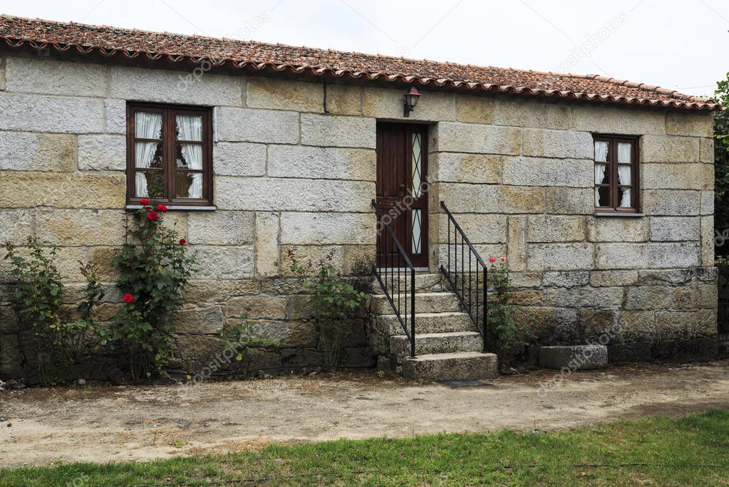 Small house belonging to the Cerveiras Manor, a rural property located in Mesquitela, Guarda, Portugal