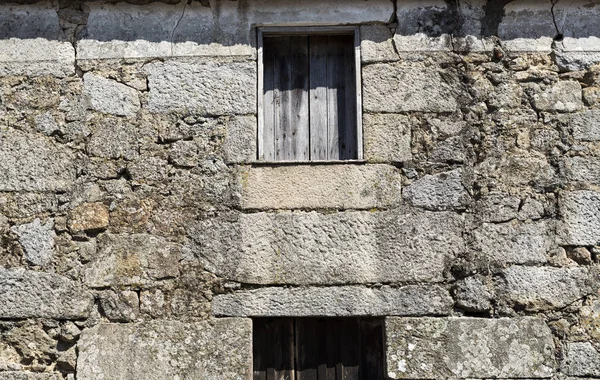 Portekiz Deki Beira Alta Bölgesinin Kırsal Mimarisinin Geleneksel Bir Granit — Stok fotoğraf