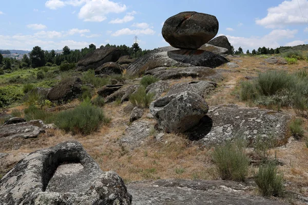 Panoramic View Some Fifty Four Sepultures Burial Sites Surrounding Mythical — Stock Photo, Image