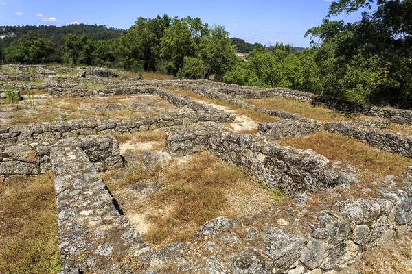 青銅器時代の集落やチェスター カストロのモンテ Padrao 紀元前 世紀に建てられたとも呼ばれるアクティブ サント ティルソ ポルトガルで 遅い中間年齢まで — ストック写真