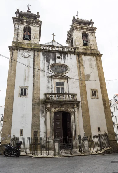 Facade Actual Church Bartholomew Built 18Th Century Simple Baroque Architecture — Stock Photo, Image