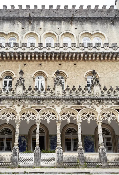 Detail Des Palasthotels Von Bussaco Einem Luxushotel Das Ende Des — Stockfoto