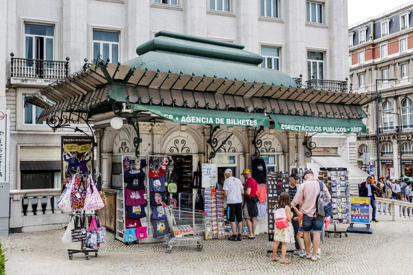 Ancien kiosque de la place Restauradores — Photo