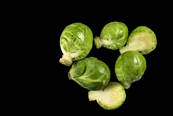 Brussels Sprouts or Miniature Cabbages — Stock Photo, Image