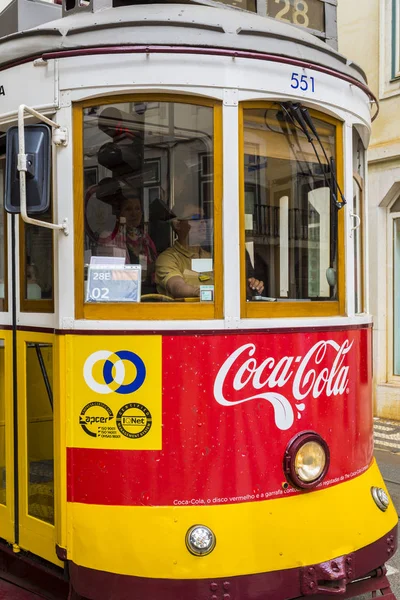 Lisbon Tram Line 28 — Stock Photo, Image