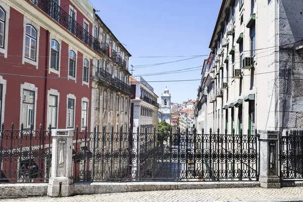 Lisbon Old Sao Paulo Street — Zdjęcie stockowe