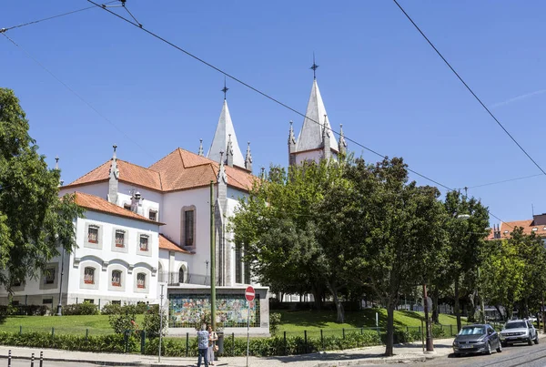 Lisbon Church of the Holy Constable — Stock Photo, Image