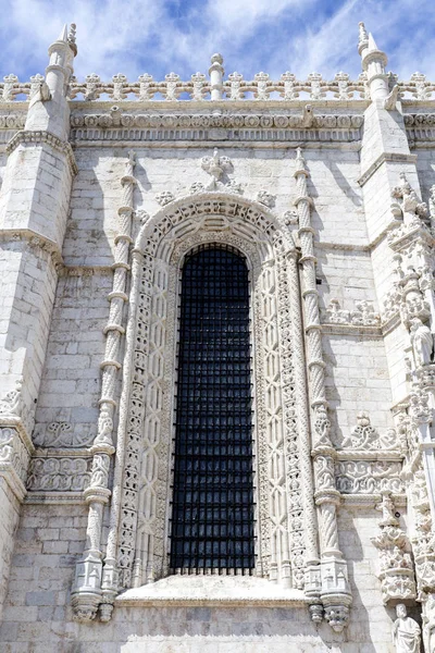 Monasterio de Jerónimos gótico de Lisboa — Foto de Stock
