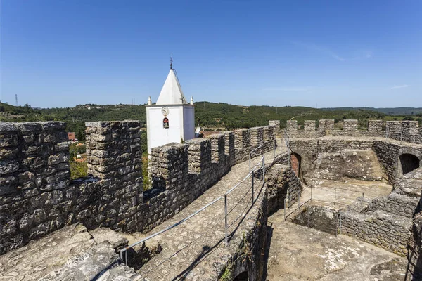 Penela középkori vár román és gótikus stílusban — Stock Fotó