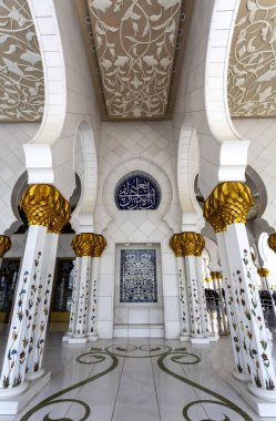 Abu Dabi Şeyh zayed Ulu Camii 