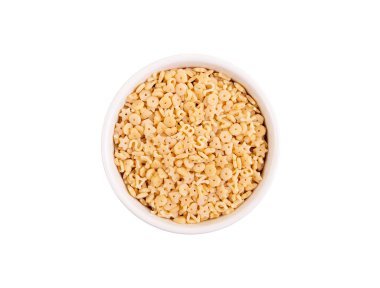 Çorba makarna harfleri, kepek buğdayından yapılmış fındık şekilleri, irmik.