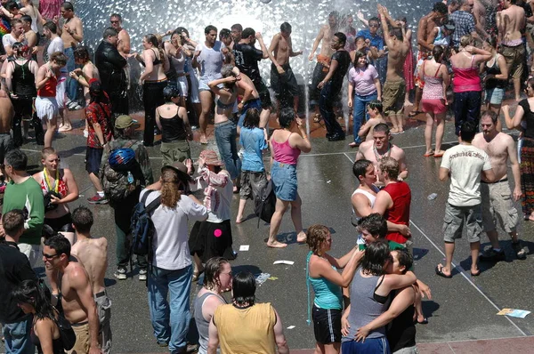 Seattle Juni 2006 Circa Gay Lesbisk Fest Utanför Seattle — Stockfoto