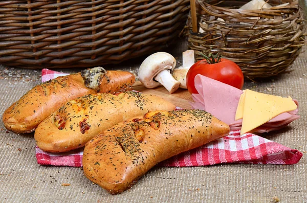 Pão Fresco Assado — Fotografia de Stock
