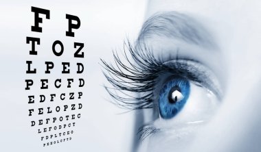 Göz ve görme test grafiğinin kapatılması