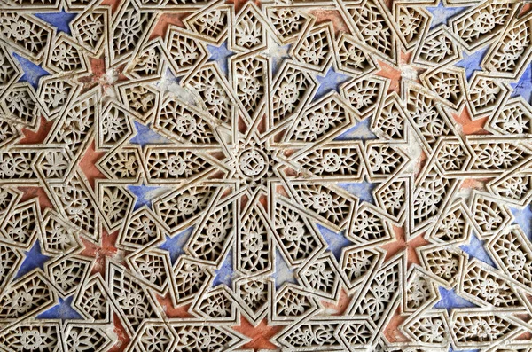 Mosaik Detalj Bardo Museum Tunisien Royaltyfria Stockfoton