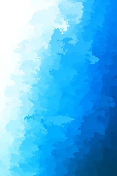 抽象的现代向量背景 水平格式 数码生成的当代墙纸 充满活力的蓝色和白色背景 — 图库矢量图片