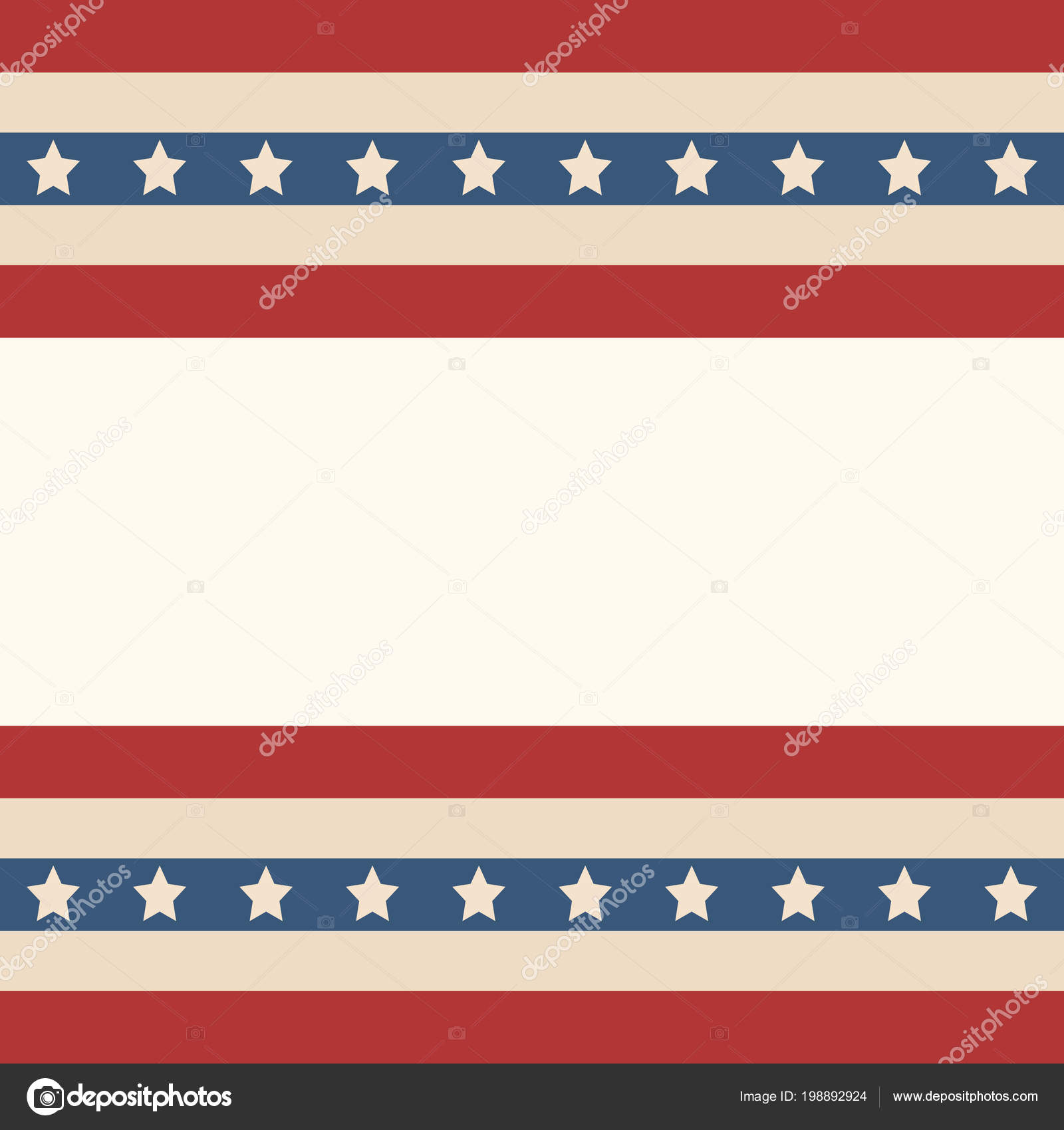 Amerikansk Flag Patriotisk Baggrund Usa Blank Ramme Med Plads Til  Stockvektor af ©de-kay 198892924, image size:1600x1700