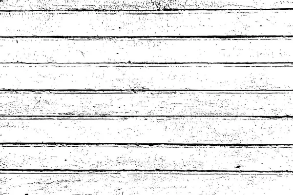 Grunge Hout Overlay Textuur Vector Afbeelding Achtergrond Zwart Wit Witte — Stockvector