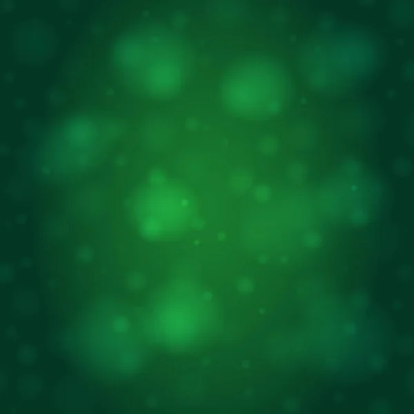 Абстрактний Гладкий Розмитий Темно Зелений Квадратний Векторний Фон Боке Світлами — стоковий вектор