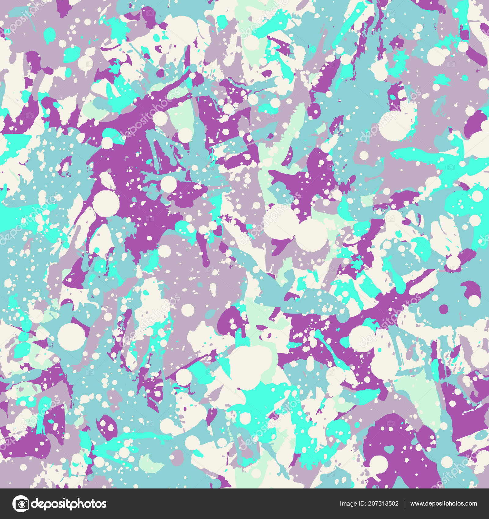 Funky Farbe Farbe Spritzt Nahtlose Muster Abstrakte Mehrfarbige Vektorhintergrund Farbenfrohe Vektorgrafik Lizenzfreie Grafiken C De Kay 207313502 Depositphotos