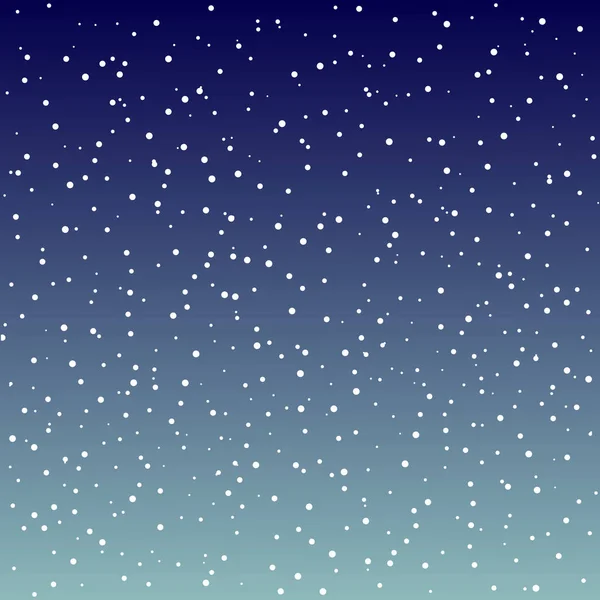 Cielo Nocturno Estrellado Azul Oscuro Espacio Lleno Estrellas Fondo Gráficos — Vector de stock