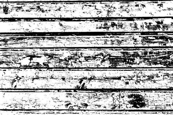 Grunge 木材覆盖纹理 黑色白色 横向格式矢量图背景 — 图库矢量图片