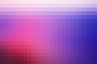 Vektör soyut pürüzsüz Mozaik çini çağdaş pembe ve mavi arka plan, yatay biçimi.