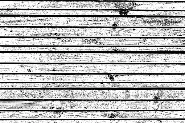 Superposición Madera Grunge Textura Fondo Ilustración Vectorial Negro Sobre Blanco — Archivo Imágenes Vectoriales