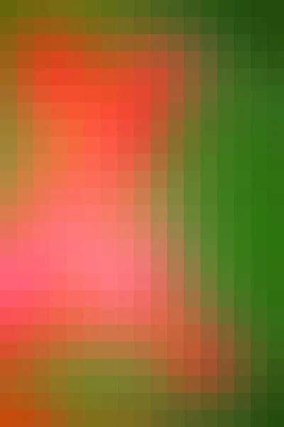 Vektor Abstrakte Quadratische Mosaikfliese Roter Und Grüner Hintergrund Vertikales Format — Stockvektor