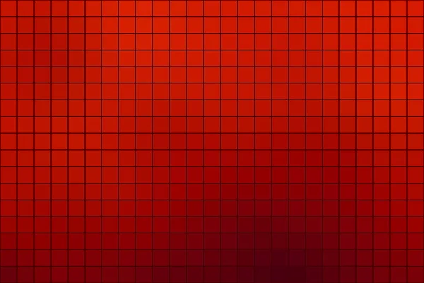 Абстрактна Квадратна Мозаїчна Плитка Червоний Фон Будь Якого Дизайну Горизонтальний — стоковий вектор