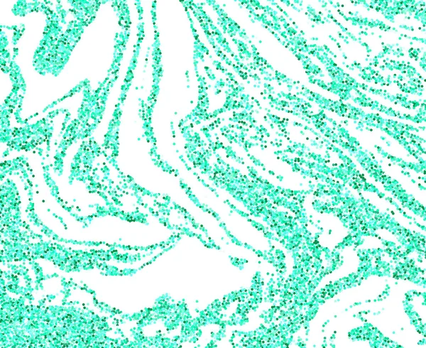 Aqua Vert Paillettes Vagues Texture Fond Couleur Abstraite Scintille Confettis — Image vectorielle