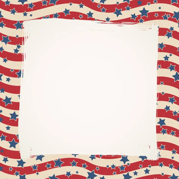 Американский флаг патриотический фон — стоковый вектор