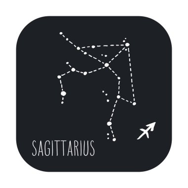 Sagittarius Zodiac Sign el takımyıldızı