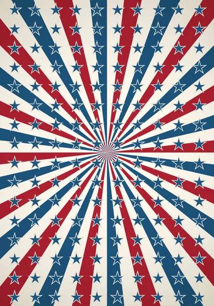 Amerikanska patriotiska bakgrund — Stock vektor