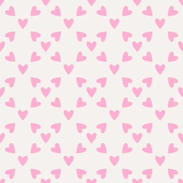 Seamless hearts pattern — Stock Vector