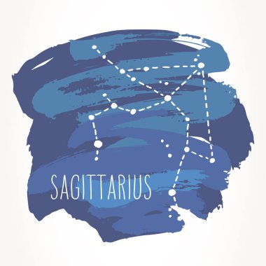 Sagittarius Zodiac Sign el takımyıldızı