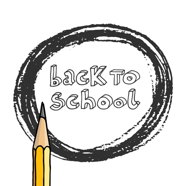 Back to School greetings — Stock Vector